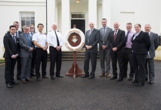 Visit of SRP Patron to the Institute of Naval Medicine